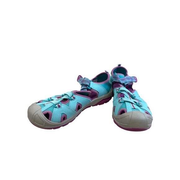 Merrell Hydro Womens Aqua Pink Hiking Water Sandals Size 6 SKU 8301 - Picture 2 of 13